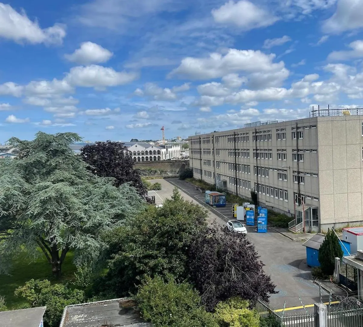 شقة Sejour Calme Au Coeur De Brest, Vue Sur La Rade